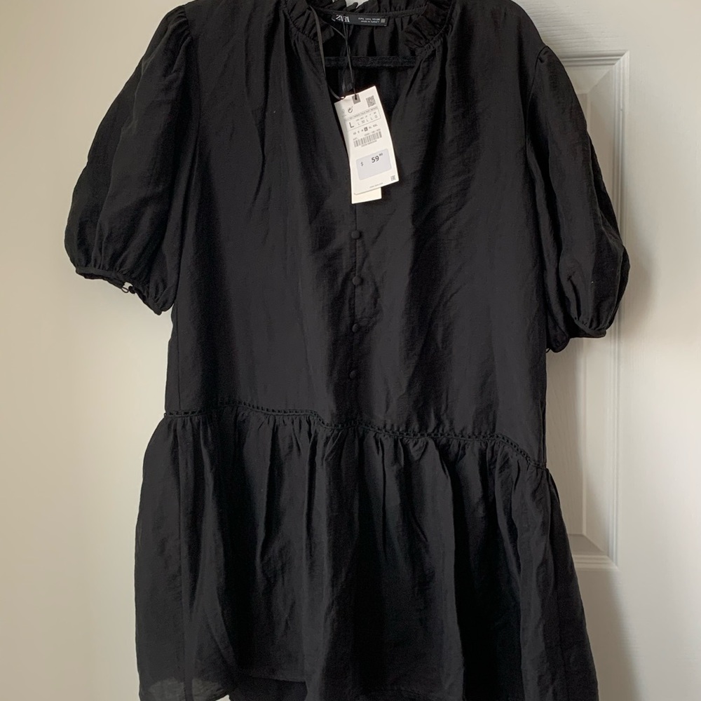 Short black dress